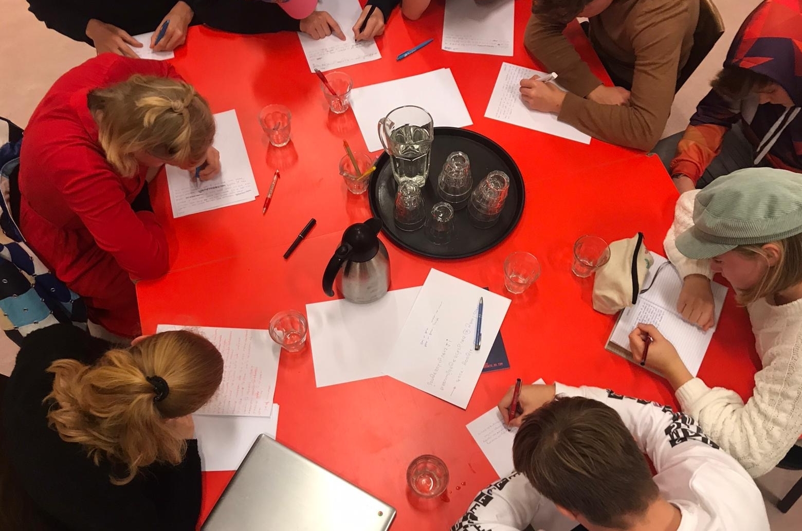 meeuw jonge schrijvers