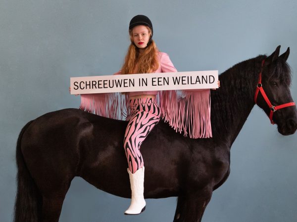 SCHREEUWEN IN EEN WEILAND